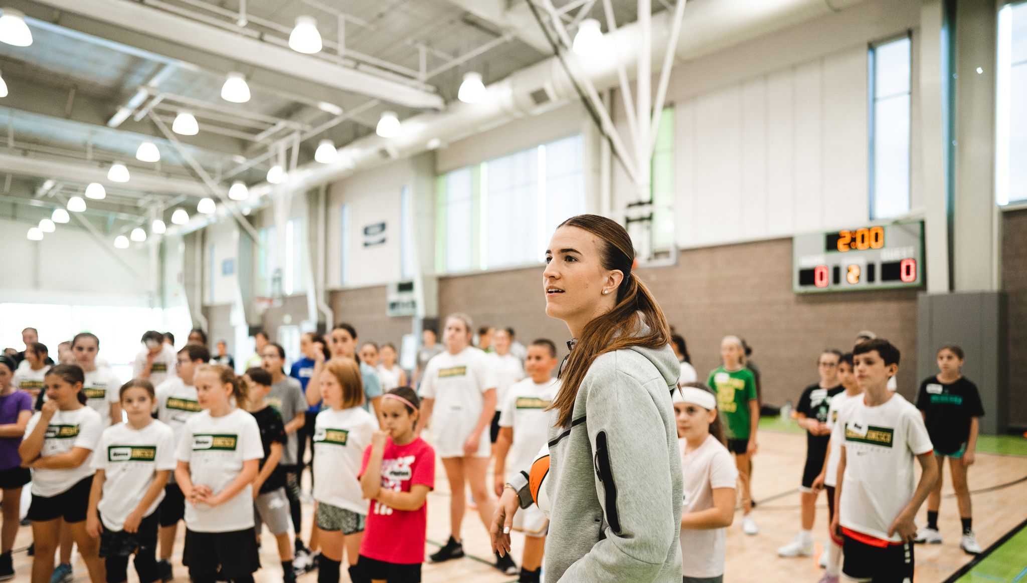 Sabrina Ionescu at the SI20 camp