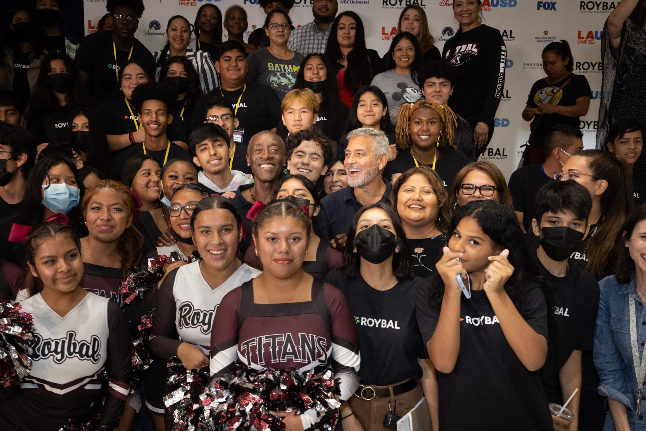 Roybal Film and Television Magnet Open House Group Photo