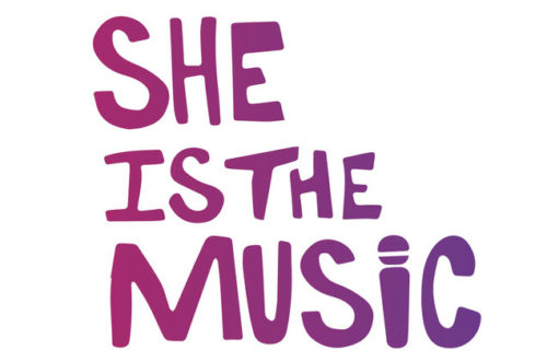 she is the music logo